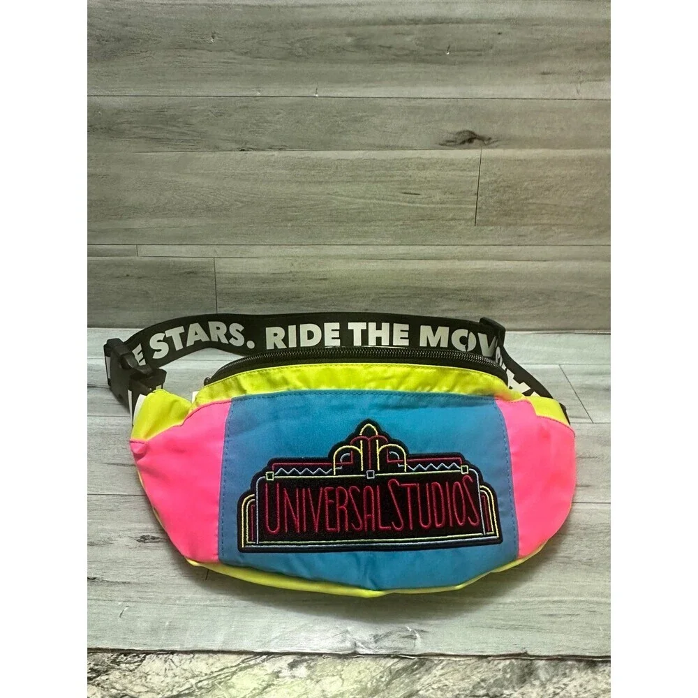 Universal Black & White Universal Studios Logo Interior Label funny Bag